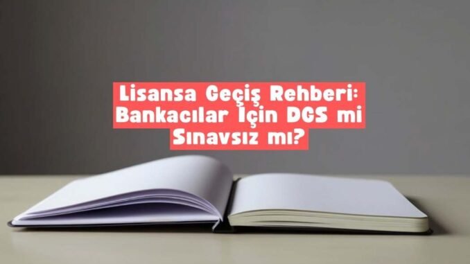 Lisansa Geçiş Rehberi Lisansa Geçiş Rehberi